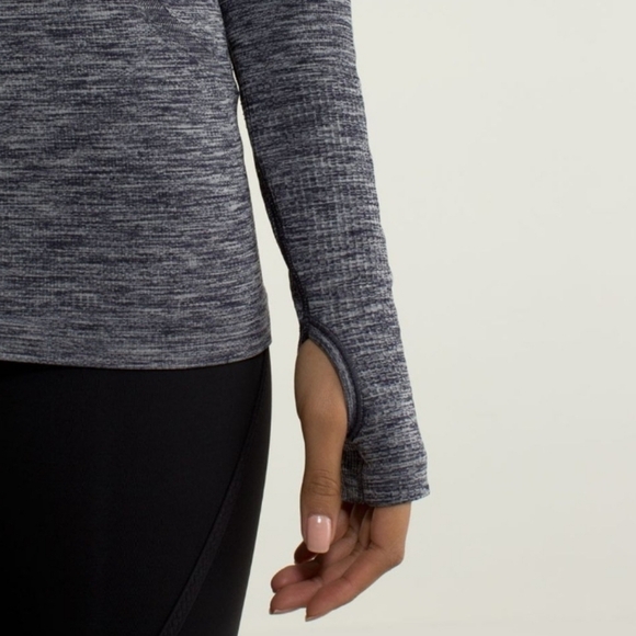 Lululemon Gray Run Swiftly Tech Long Sleeve Size S - Picture 2 of 11